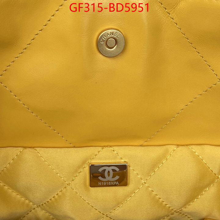 Chanel Bags(TOP)-Handbag-,ID: BD5951,$: 315USD