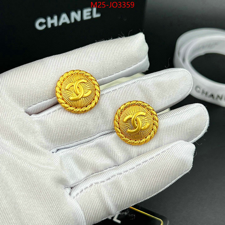 Jewelry-Chanel,replicas , ID: JO3359,$: 25USD