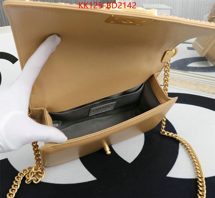 Chanel Bags(4A)-Le Boy,ID: BD2142,$: 125USD