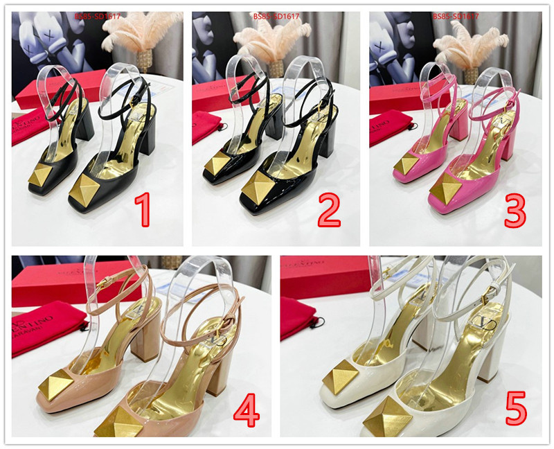 Women Shoes-Valentino,1:1 replica , ID: SD1617,$: 85USD