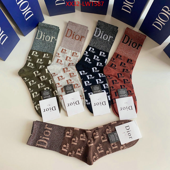 Sock-Dior,cheap replica , ID: LW1587,$: 32USD