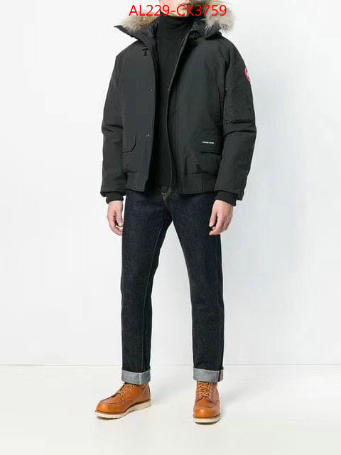 Down jacket Men-Canada Goose,replica every designer , ID: CK3759,$:229USD