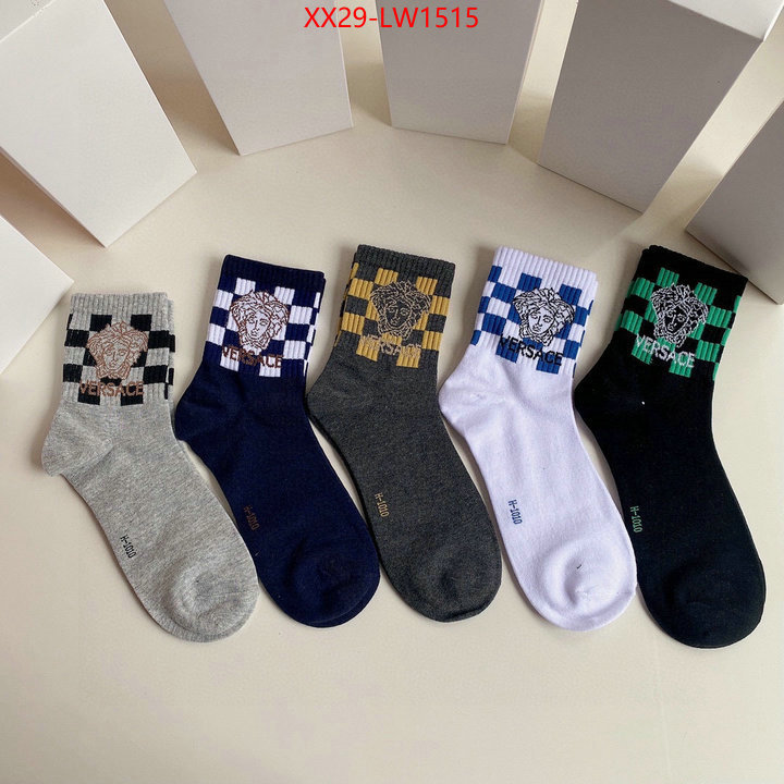 Sock-Versace,wholesale replica shop , ID: LW1515,$: 29USD
