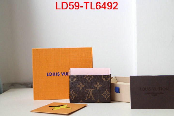 LV Bags(TOP)-Wallet,ID:TL6492,$: 59USD