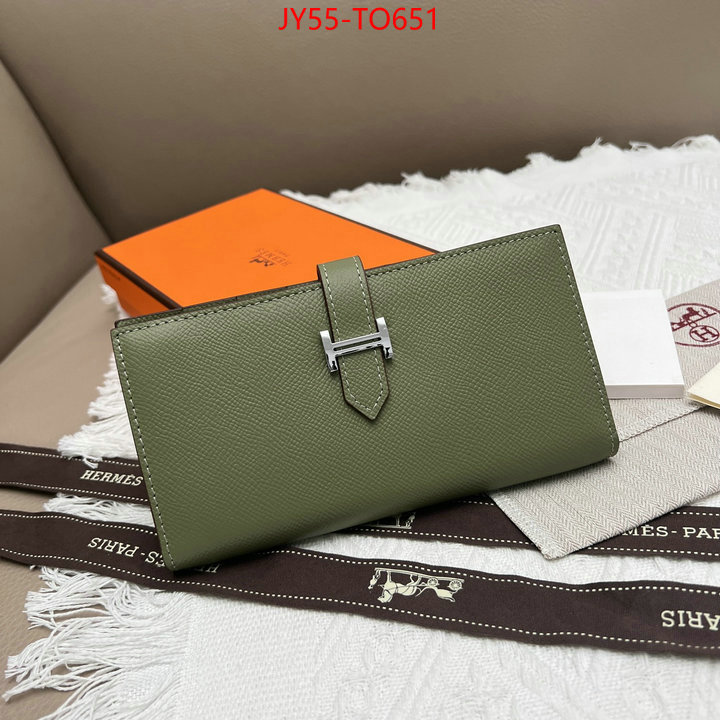 Hermes Bags(4A)-Wallet-,high quality replica ,ID: TO651,$: 55USD