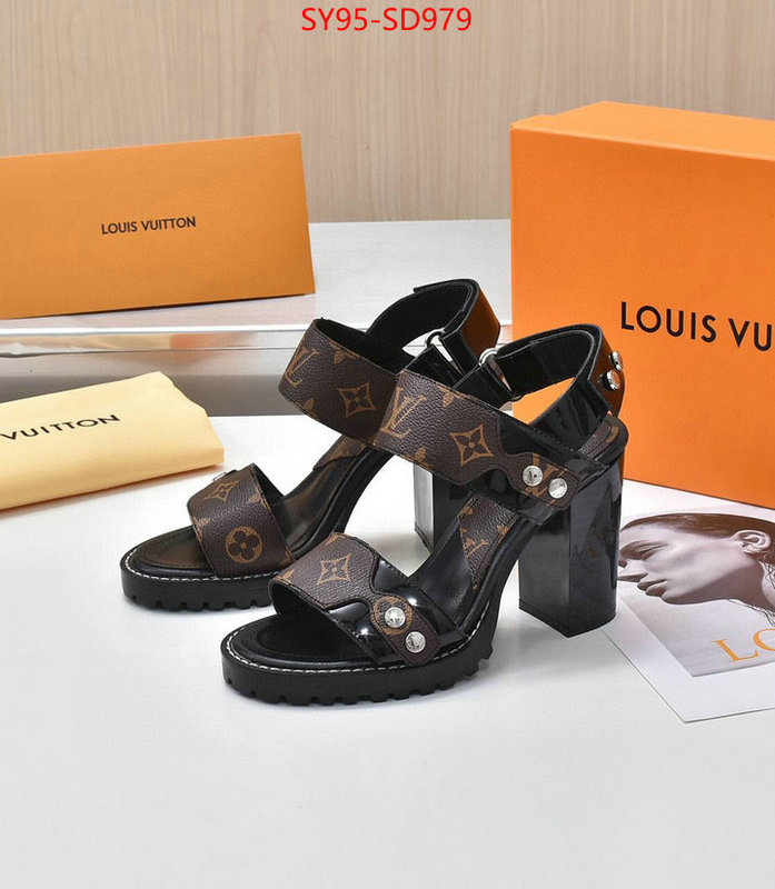 Women Shoes-LV,fake aaaaa , ID: SD979,$: 95USD