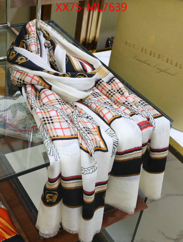 Scarf-Burberry,buy cheap , ID: ML7639,$: 75USD