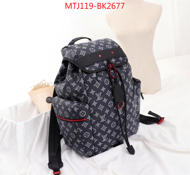 LV Bags(4A)-Backpack-,ID: BK2677,$:119USD