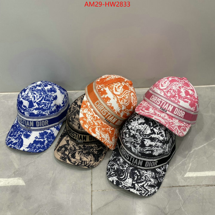 Cap (Hat)-Dior,aaaaa+ quality replica , ID: HW2833,$: 29USD