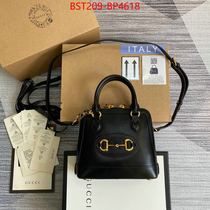 Gucci Bags(TOP)-Horsebit-,1:1 clone ,ID: BP4618,$: 209USD