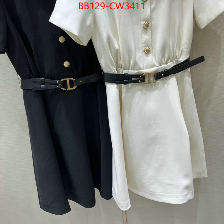 Clothing-Dior,shop cheap high quality 1:1 replica , ID: CW3411,$: 129USD