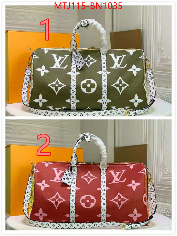 LV Bags(4A)-Keepall BandouliRe 45-50-,high quality designer replica ,ID: BN1035,$: 115USD