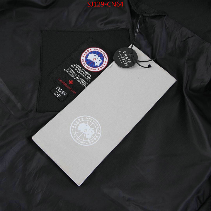 Down jacket Men-Canada Goose,top quality designer replica , ID: CN64,$: 129USD