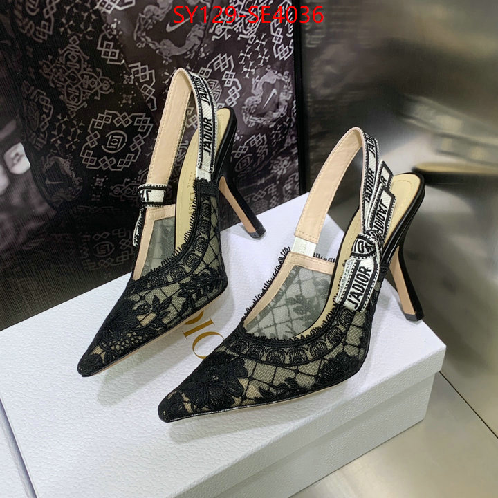 Women Shoes-Dior,buy aaaaa cheap , ID: SE4036,$: 129USD