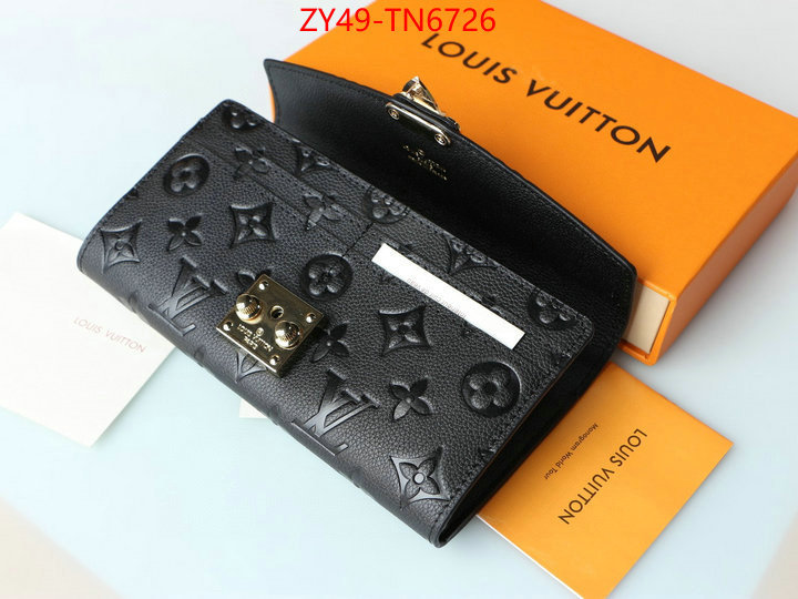 LV Bags(4A)-Wallet,ID: TN6726,$: 49USD