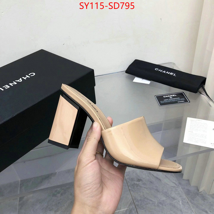 Women Shoes-Chanel,knockoff highest quality , ID: SD795,$: 115USD