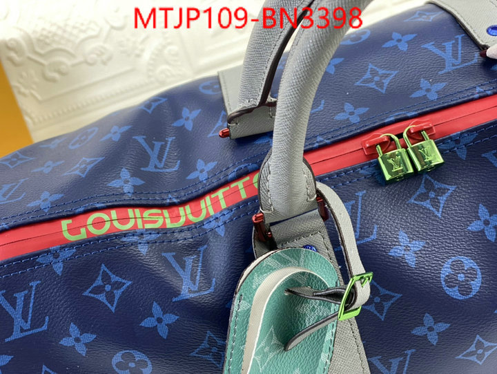 LV Bags(4A)-Keepall BandouliRe 45-50-,aaaaa replica ,ID: BN3398,$: 109USD