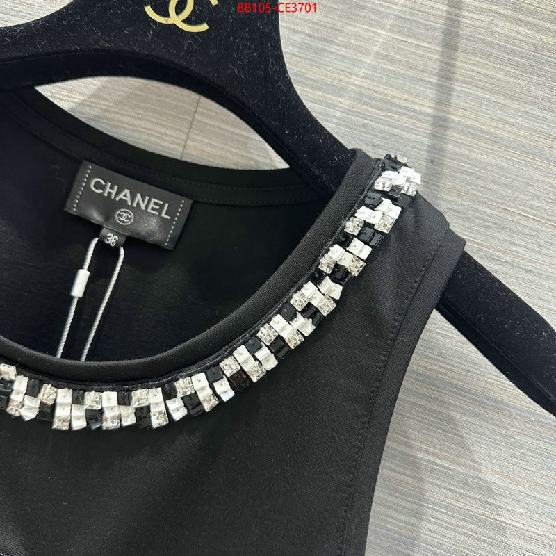 Clothing-Chanel,the highest quality fake , ID: CE3701,$:105USD