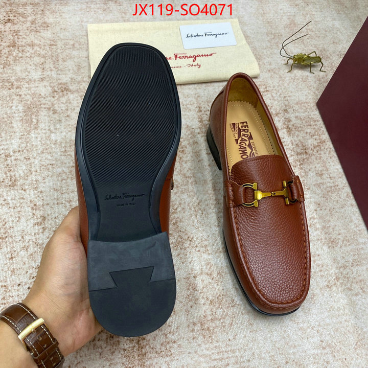 Men shoes-Ferragamo,luxury fake , ID: SO4071,$: 119USD