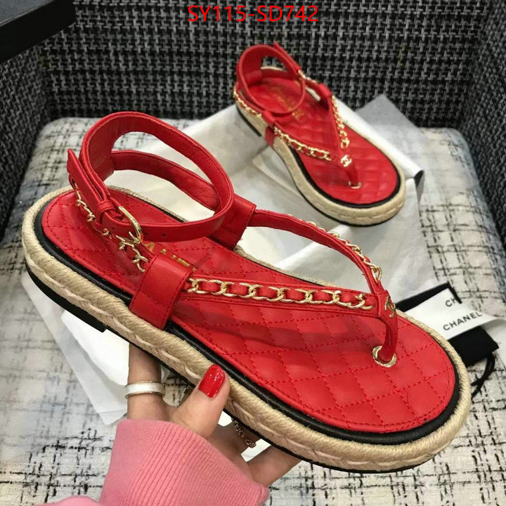 Women Shoes-Chanel,where quality designer replica , ID: SD742,$: 115USD