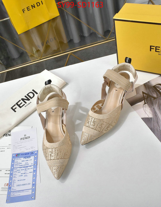 Women Shoes-Fendi,the best quality replica , ID: SD1163,$: 99USD