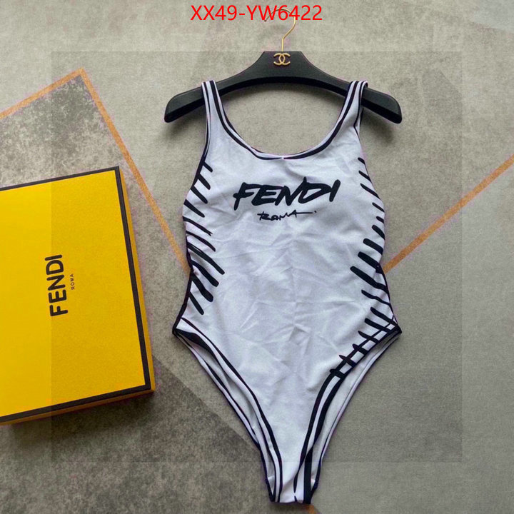 Swimsuit-Fendi,top quality fake , ID: YW6422,$: 49USD