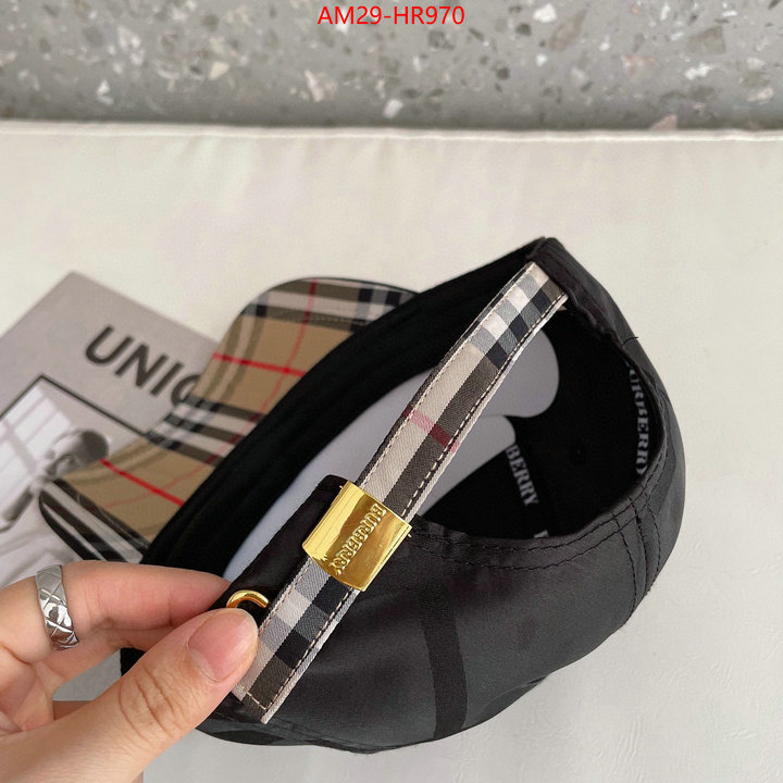 Cap (Hat)-Burberry,online china , ID: HR970,$: 29USD