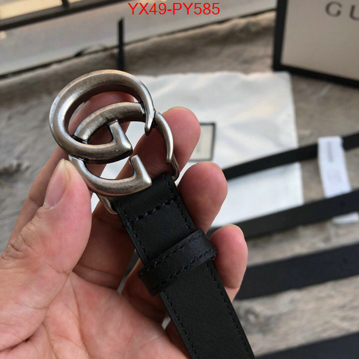 Belts-Gucci,best replica new style , ID: PY585,$:49USD