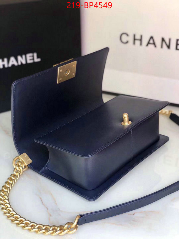 Chanel Bags(TOP)-Le Boy,ID: BP4549,$: 219USD