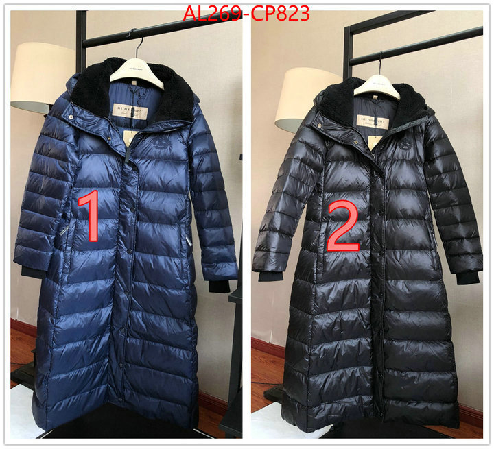 Down jacket Women-Burberry,best quality replica , ID: CP823,$:269USD