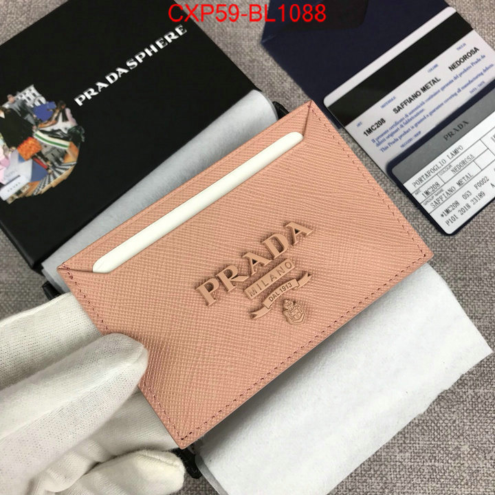 Prada Bags(TOP)-Wallet,ID: BL1088,$: 59USD