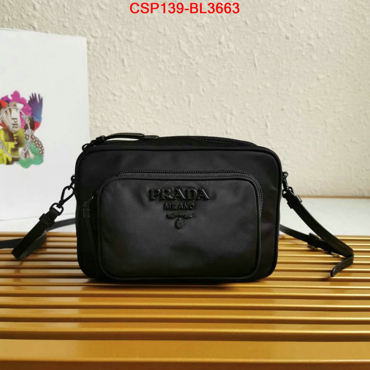 Prada Bags(TOP)-Diagonal-,ID: BL3663,$: 139USD
