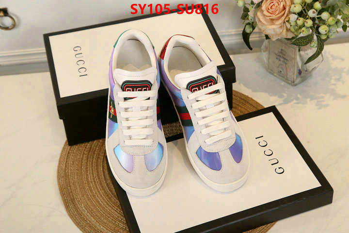 Women Shoes-Gucci,buy best quality replica , ID: SU816,$: 105USD