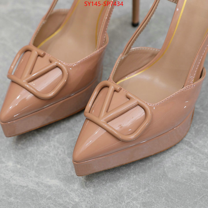 Women Shoes-Valentino,cheap replica , ID: SP7434,$: 145USD