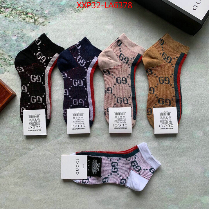 Sock-Gucci,top quality replica , ID: LA6378,$: 32USD