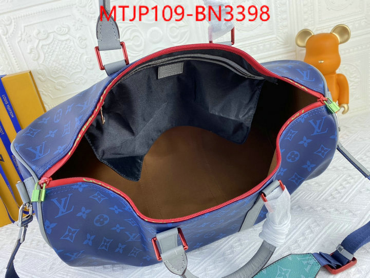 LV Bags(4A)-Keepall BandouliRe 45-50-,aaaaa replica ,ID: BN3398,$: 109USD