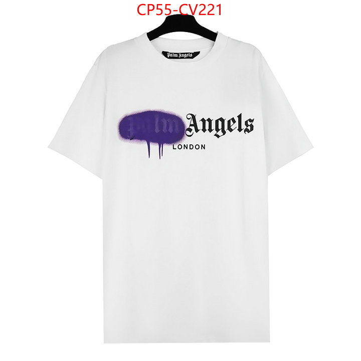 Clothing-Palm Angels,shop the best high quality , ID: CV221,$: 55USD