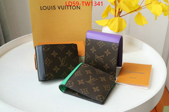 LV Bags(TOP)-Wallet,ID: TW1341,$: 59USD