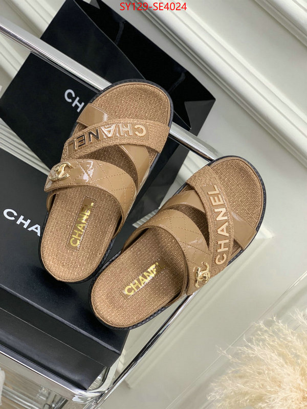 Women Shoes-Chanel,perfect replica , ID: SE4024,$: 129USD