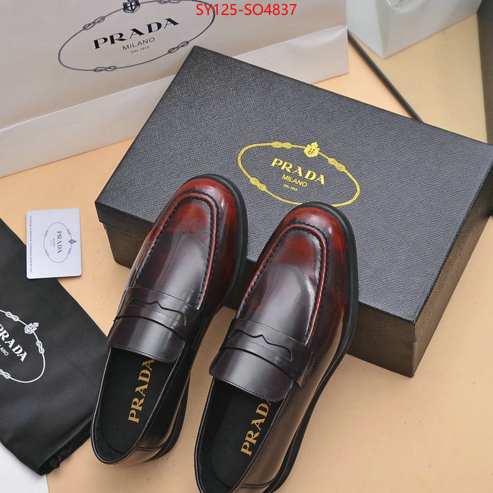 Men Shoes-Prada,designer 1:1 replica , ID: SO4837,$: 125USD