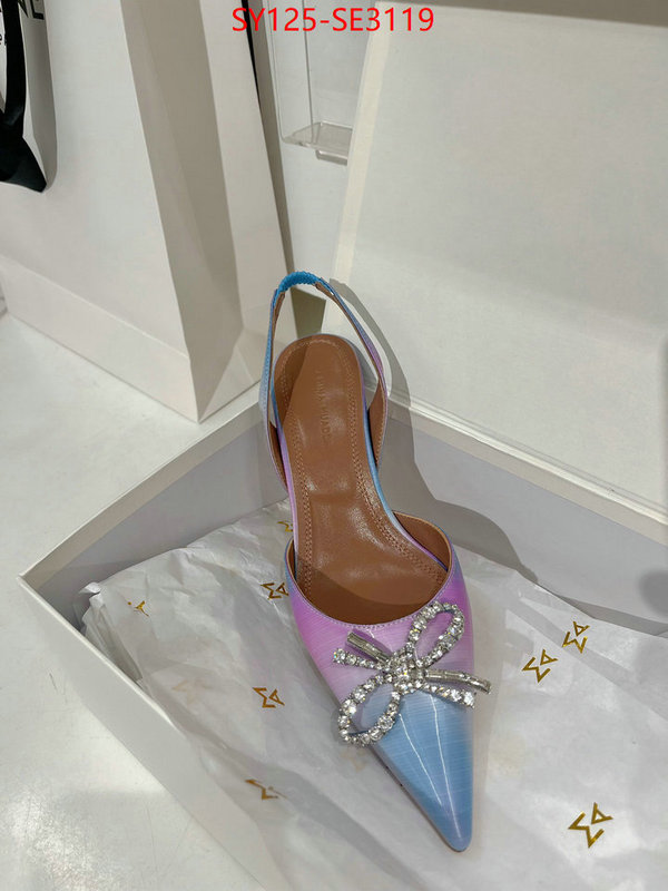 Women Shoes-Amina Muaddi,customize best quality replica , ID: SE3119,$: 125USD