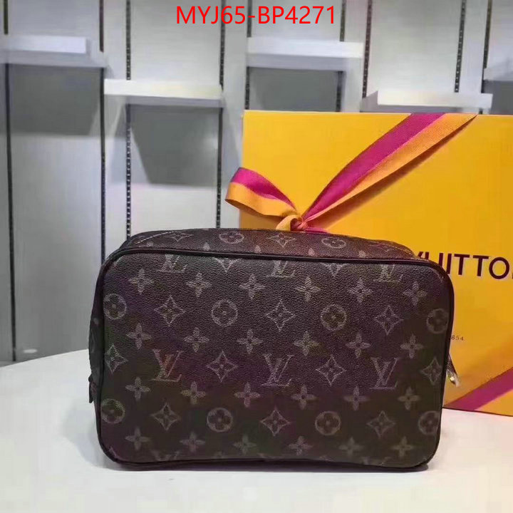 LV Bags(4A)-Vanity Bag-,1:1 replica wholesale ,ID: BP4271,$: 65USD