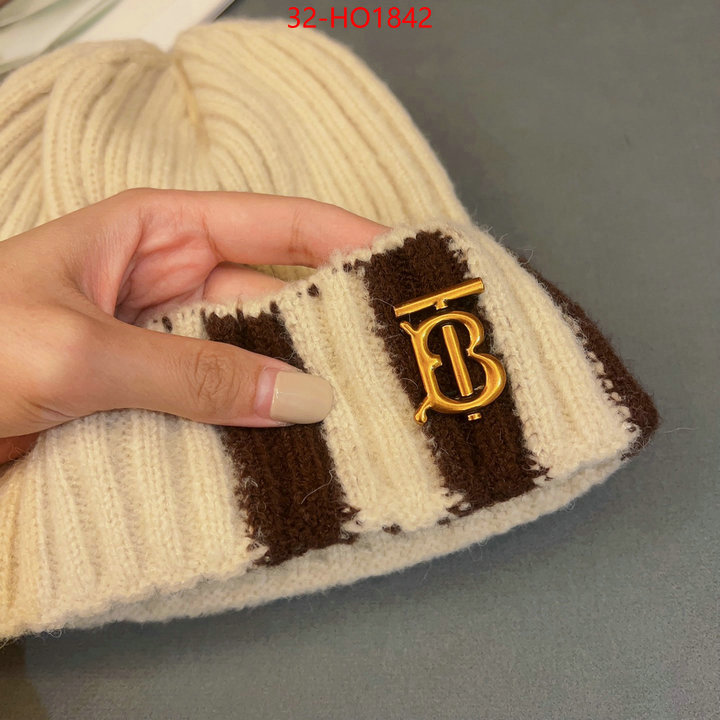 Cap (Hat)-Burberry,shop the best high quality , ID: HO1842,$: 32USD