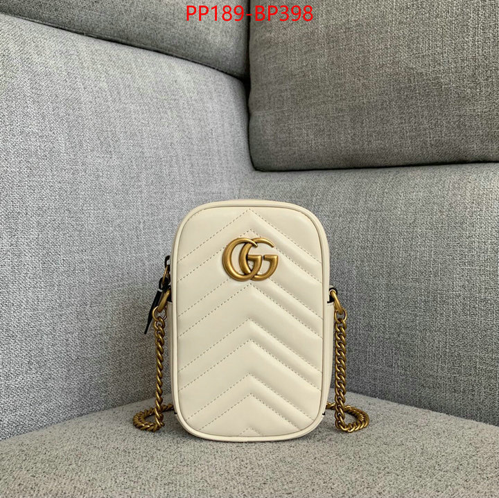 Gucci Bags(TOP)-Marmont,ID: BP398,$:189USD