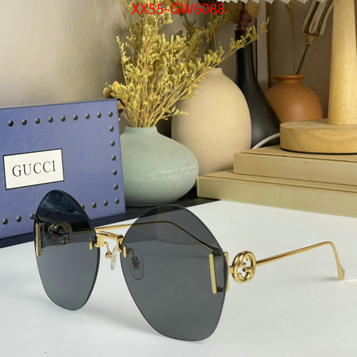 Glasses-Gucci,fashion , ID: GW6088,$: 55USD