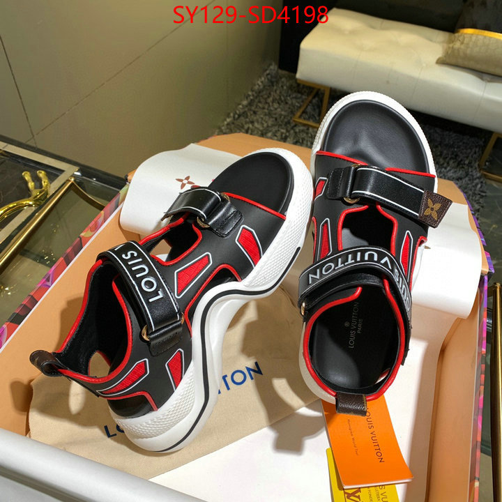 Women Shoes-LV,replica us , ID: SD4198,$: 129USD