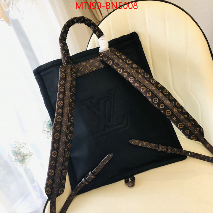 LV Bags(4A)-Backpack-,replicas buy special ,ID: BN5008,$: 99USD