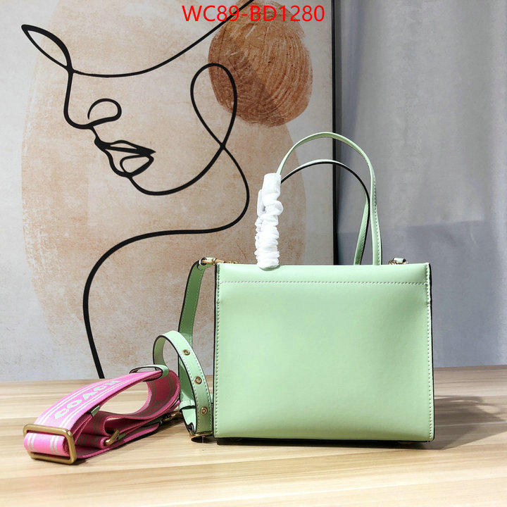 Coach Bags(4A)-Tote-,online china ,ID: BD1280,$: 89USD