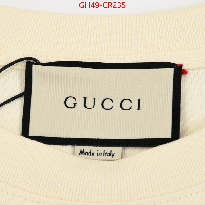Clothing-Gucci,replica , ID: CR235,$: 49USD