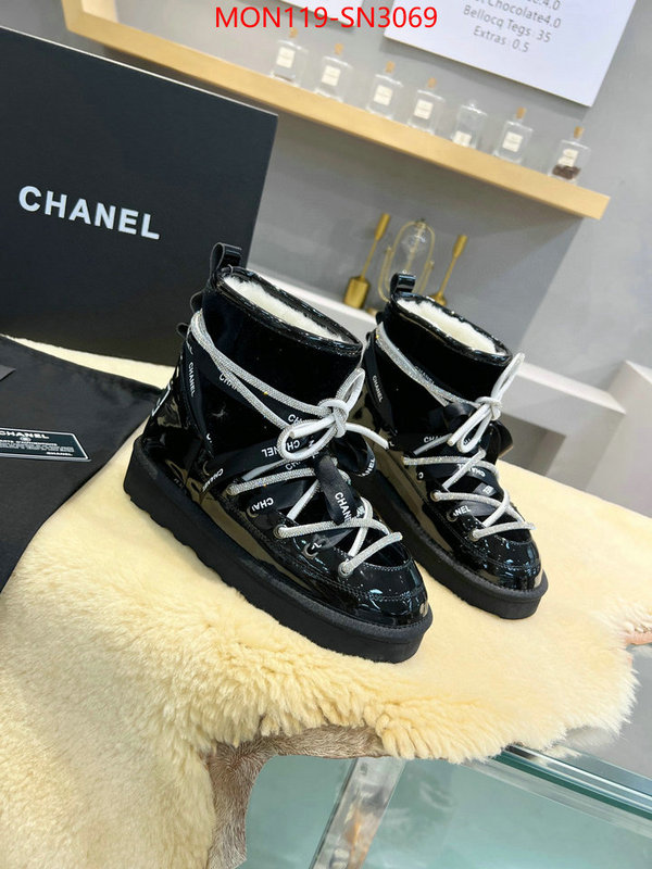 Women Shoes-Chanel,aaaaa+ replica , ID: SN3069,$: 119USD